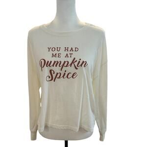 Altar'd State Intimates Pumpkin Spice long Sleeve top Medium